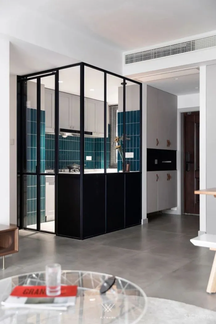 89㎡现代北欧,极简大方的设计,营造清新优雅的舒适