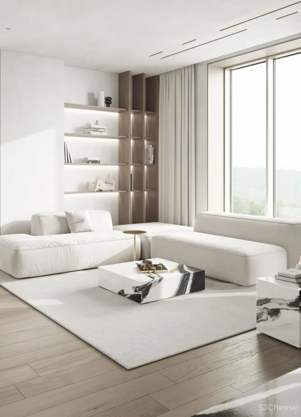 温柔中性的空间美学，你不得不欢喜