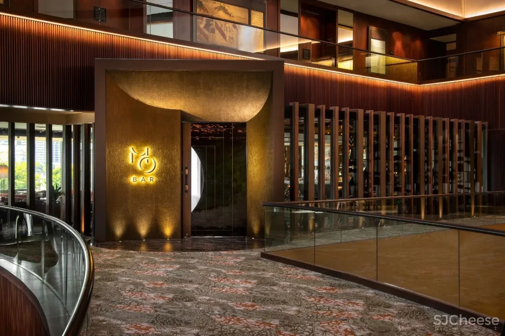 Wilson Associates-新加坡滨海湾鸡尾酒廊MO Bar!