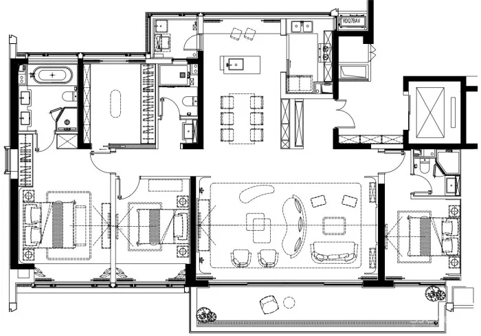 轻奢风,将艺术融入家居生活 元禾大千