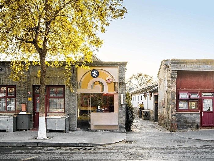 大小咖啡,北京前门店 / 余留地