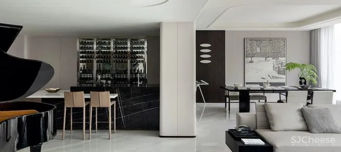 新作丨 莎米斯 x GFD广飞 杭州 620㎡ 跃层豪宅,自然静谧的艺术栖所