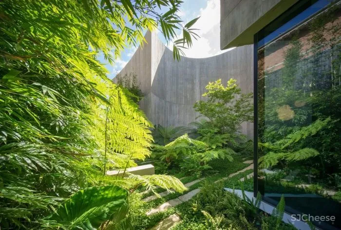 Wood Marsh Architecture丨墨尔本“雕塑”住宅，将现代艺术放大