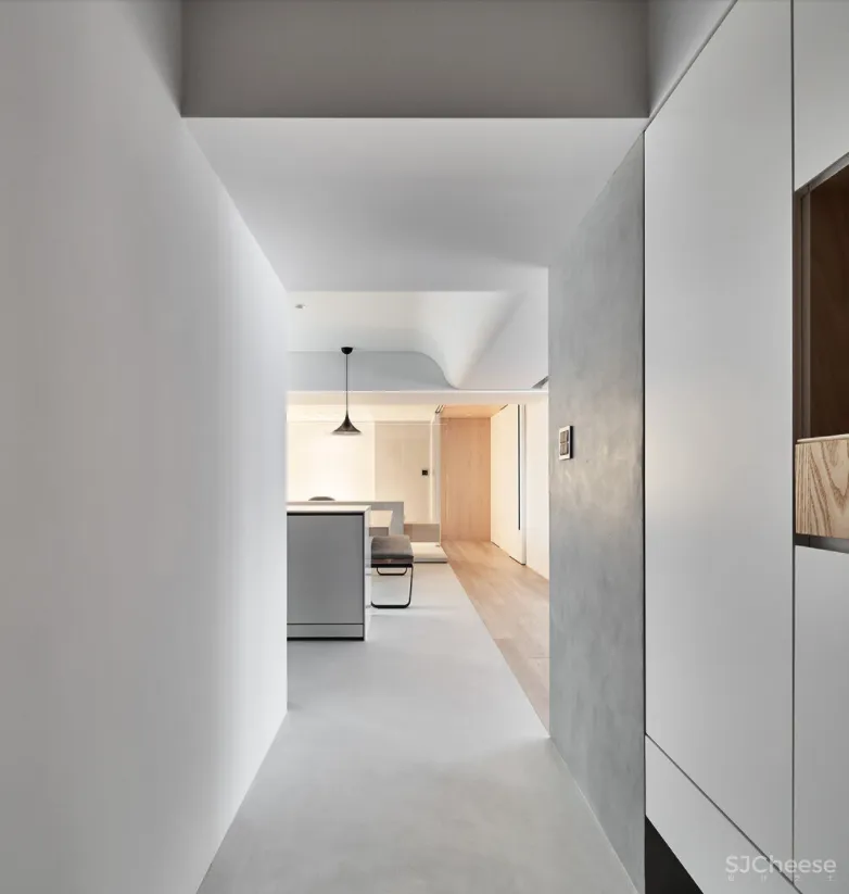 拒绝循规蹈矩,从三室改一室,这个100平米的住宅被改的十分有趣