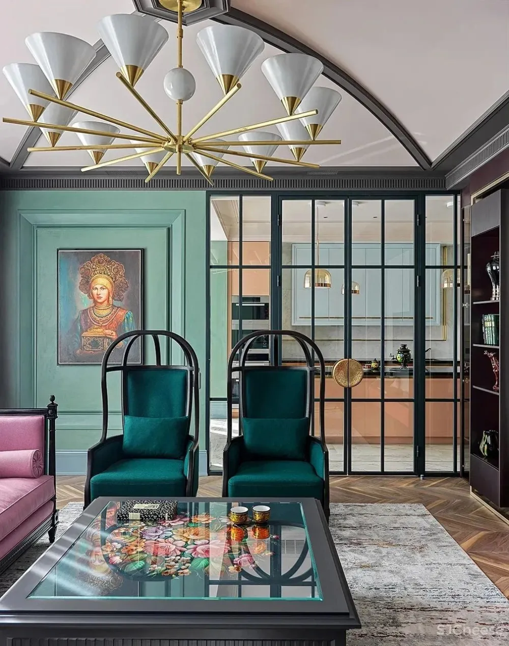 【AR 1 ArchitecureDesign】绚丽的色彩,华丽的空间