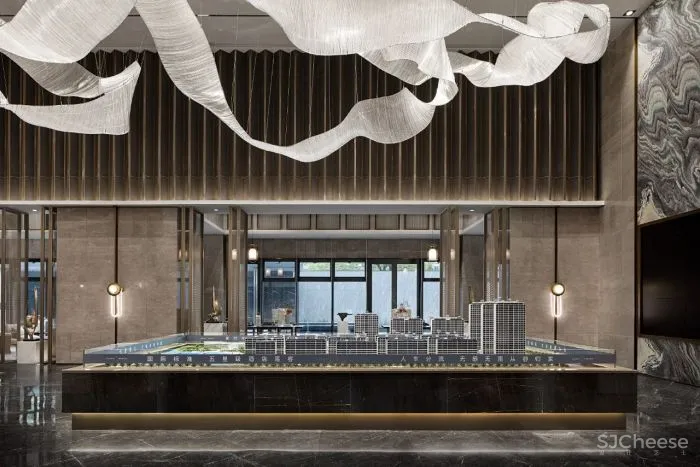 新作丨矩阵纵横:常州景瑞·宸运天赋售楼处 超前意识打破传统艺术