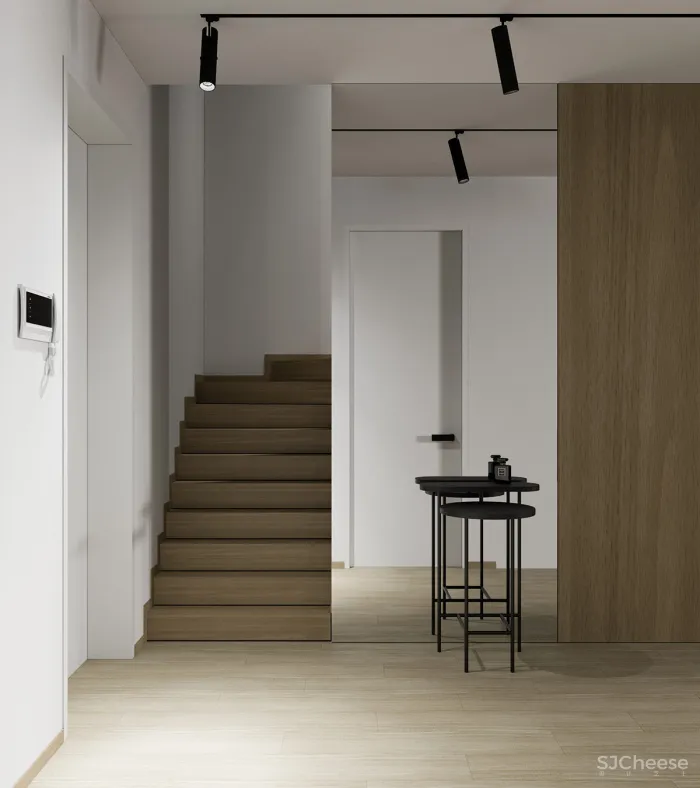 如何完善黑色，白色，木质-灰色调色板