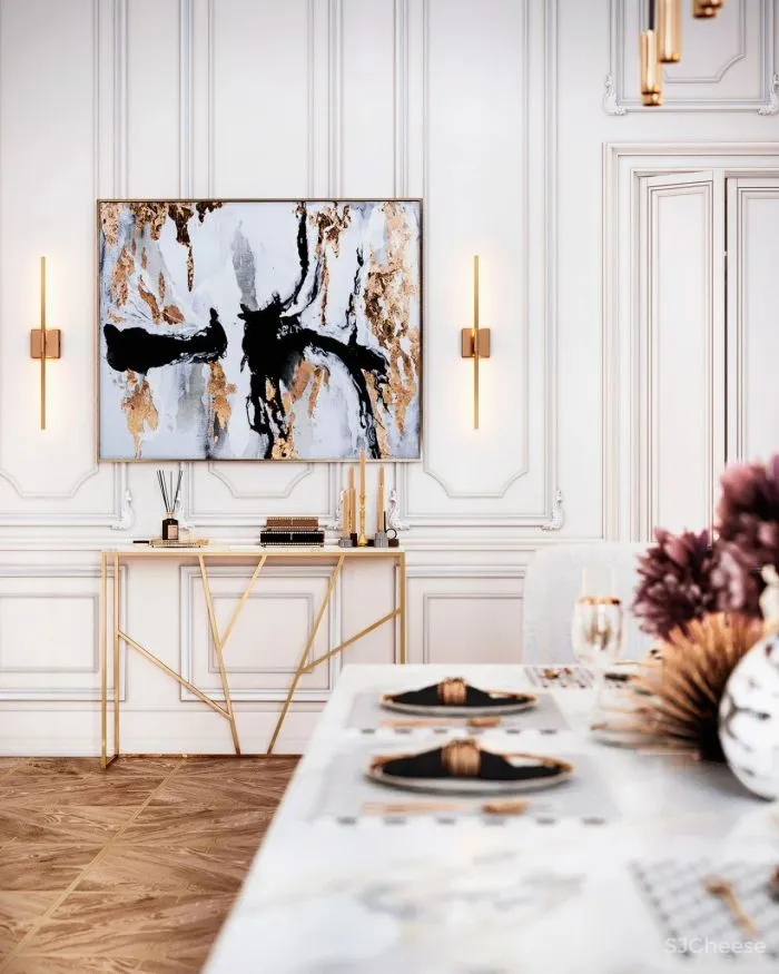 129㎡一居室,古典与现代的气氛,好迷人!