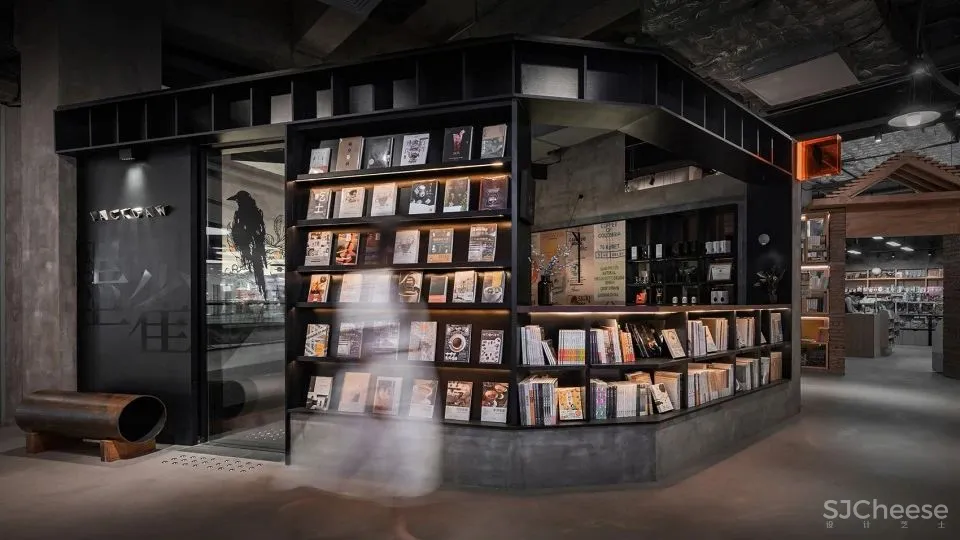 新作 栖居于书店一角 墨雀咖啡 三品空间设计