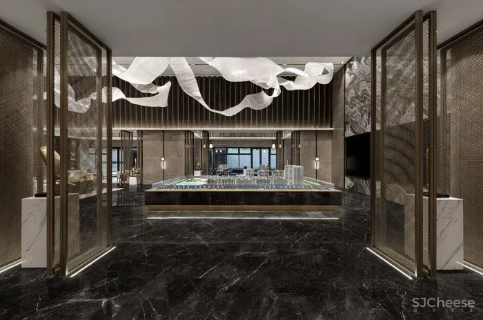 新作丨矩阵纵横:常州景瑞·宸运天赋售楼处 超前意识打破传统艺术