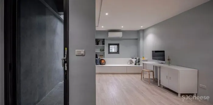 黄巢设计 充满生活感的几何H宅