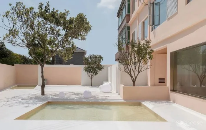 桃粉色ins风,温柔与硬朗的平衡 则问设计