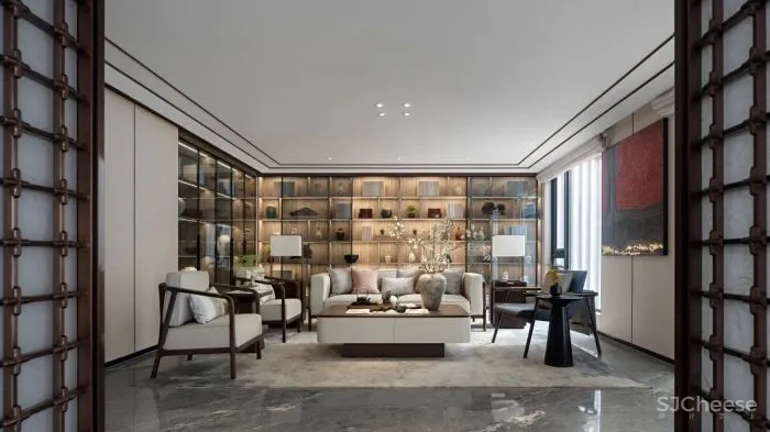 明德设计 丨 春城合院：现代和传统交融的庭院情怀