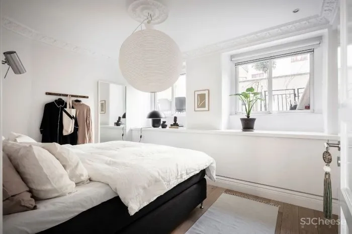 北欧混搭中国风,瑞典87㎡闺蜜同租公寓!