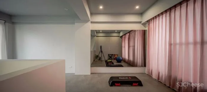 黄巢设计 充满生活感的几何H宅