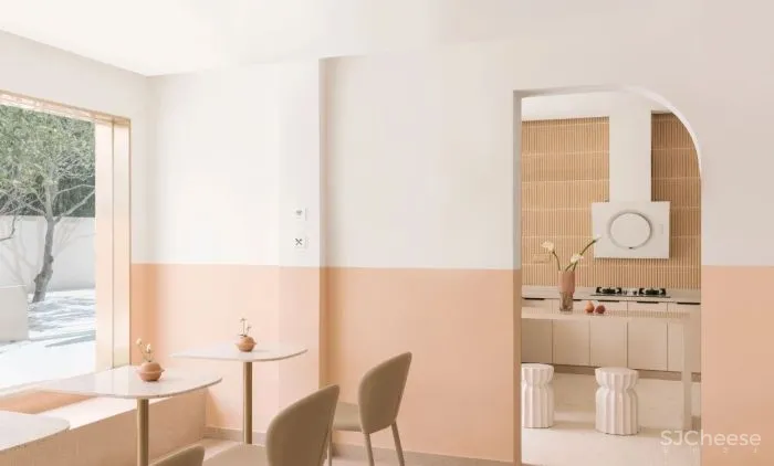 桃粉色ins风,温柔与硬朗的平衡 则问设计