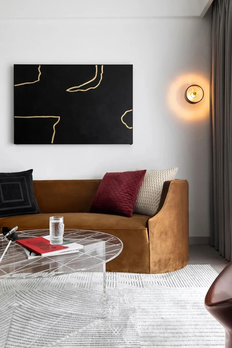 89㎡现代北欧,极简大方的设计,营造清新优雅的舒适