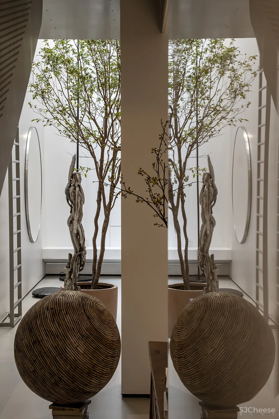 新作|方日新 • 庐州 翠园|这间地复式院落私宅,采光通风极好