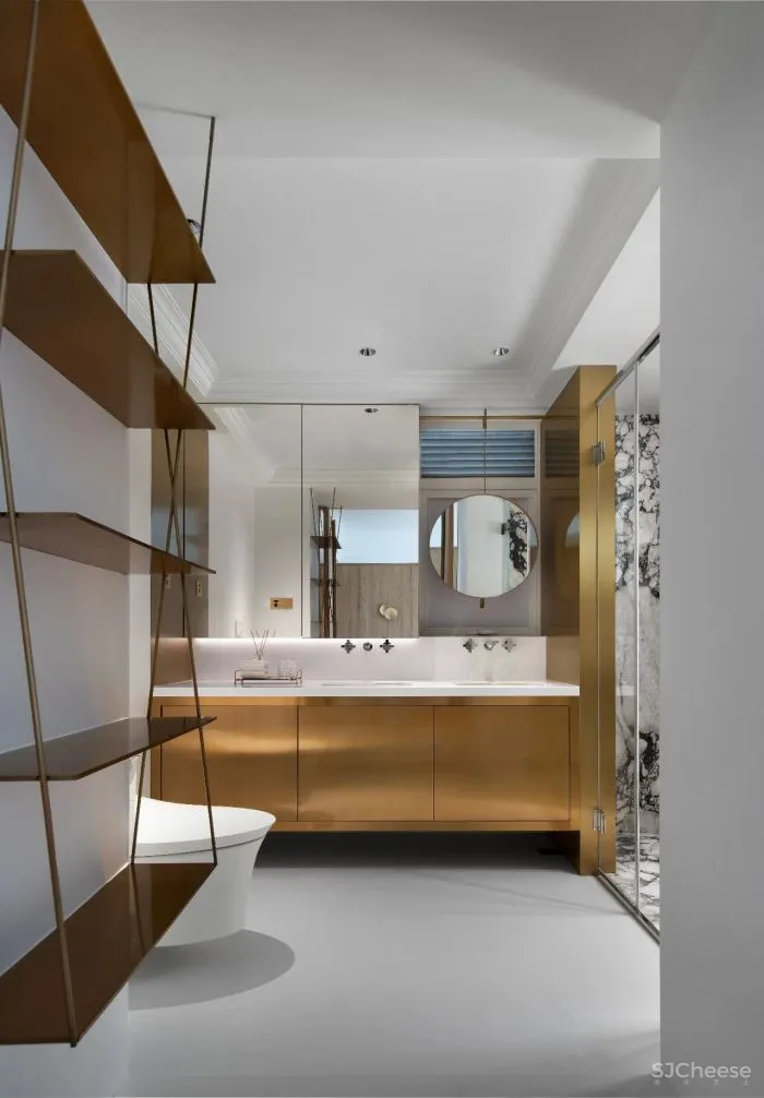 生活中强迫症“患者”，柔软又精致的法式148m²复式，超惹人爱