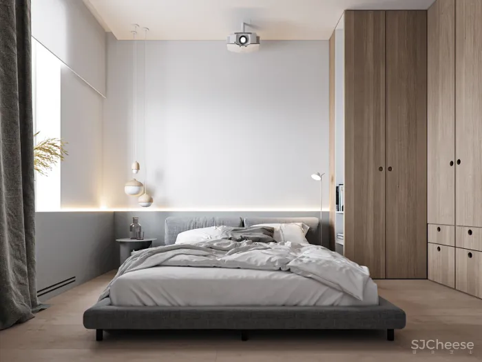 60㎡ 一室户,这样设计真显大!