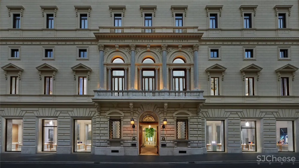 苹果最新旗舰店开幕!Foster Partners 爆改百年宫殿,刷新零售空间逼格