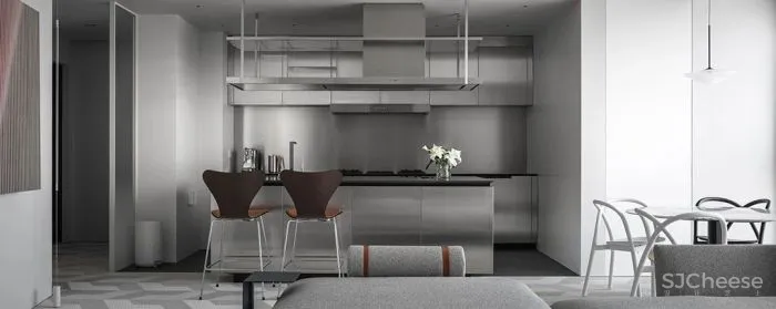 红山设计 北京 170㎡ 陶宅,精密艺术的都市人居构想