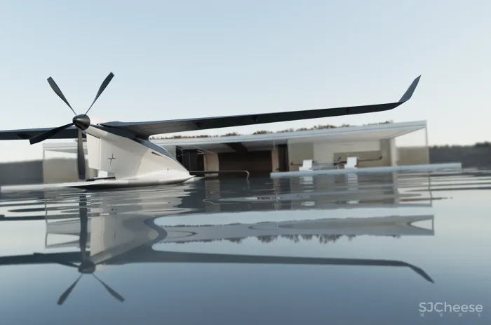 极星新出概念设计,海上别墅配飞机,未来隐世豪宅的样子