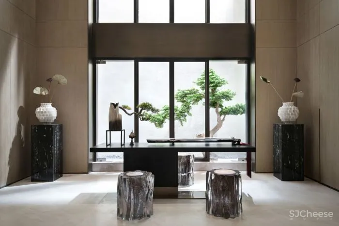 EH DESIGN 软装 安吉 · 慢谷合院180户型:一竹一琴一自然