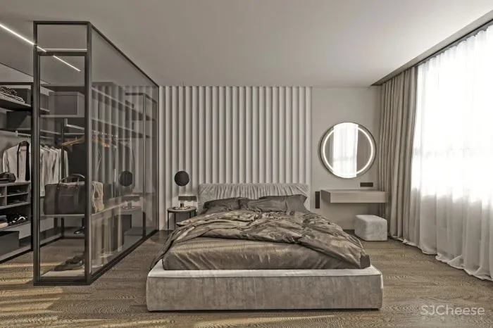 100㎡高级灰空间,极具设计感!