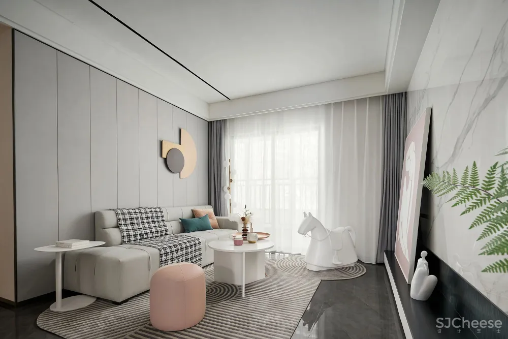 用色彩诠释空间,唤醒生活感知 海力设计