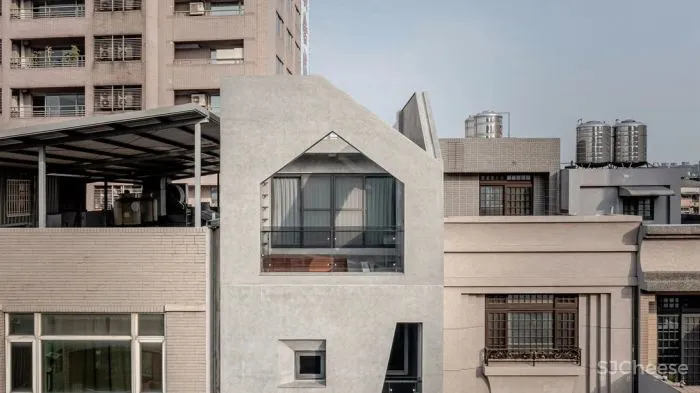 黄巢设计 充满生活感的几何H宅