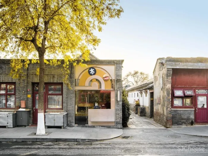 大小咖啡,北京前门店 / 余留地