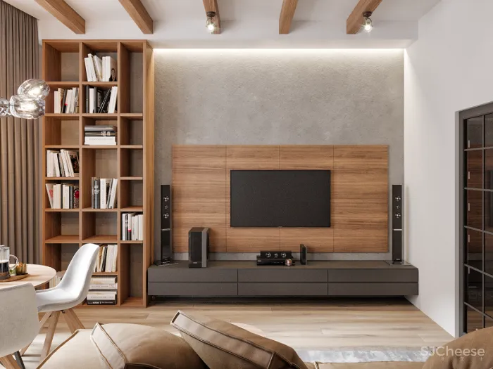 68㎡,极具魅力的设计!