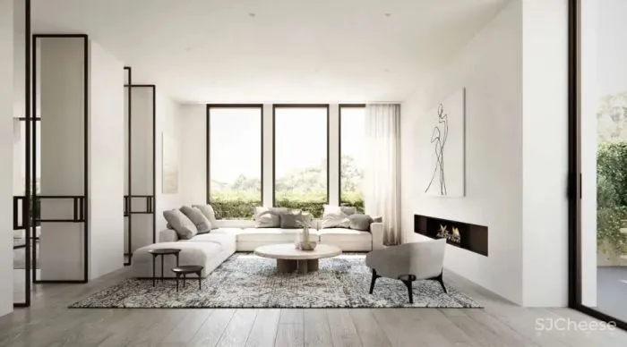 性冷淡的别墅设计,满满的高级感!