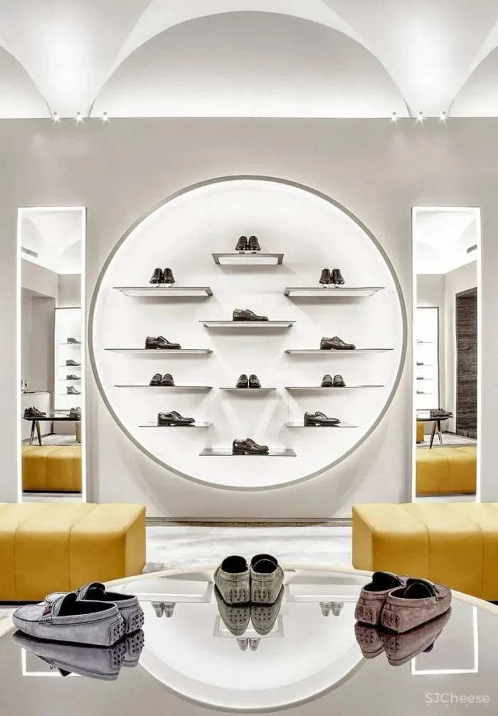 意大利知名品牌TODS米兰旗舰店设计,精致不断变化的画廊