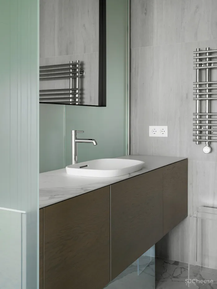 QUADRUM STUDIO │ 现代极简的功能住宅,NN_Flat