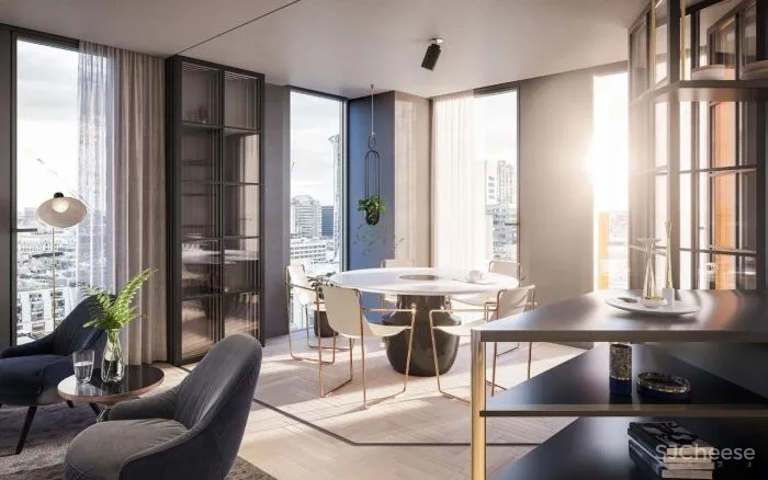 伦敦顶奢豪宅楼,264套公寓,艺术与工业的完美结合!