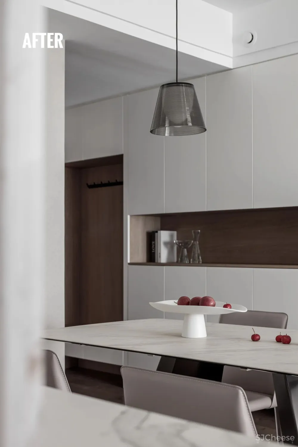 120㎡现代空间,高密度生活下的舒缓居所 宏福樘设计