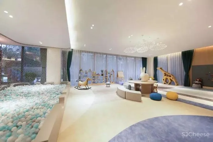 售楼处5大新玩法:美食餐厅 、超市、图书馆、游乐场......