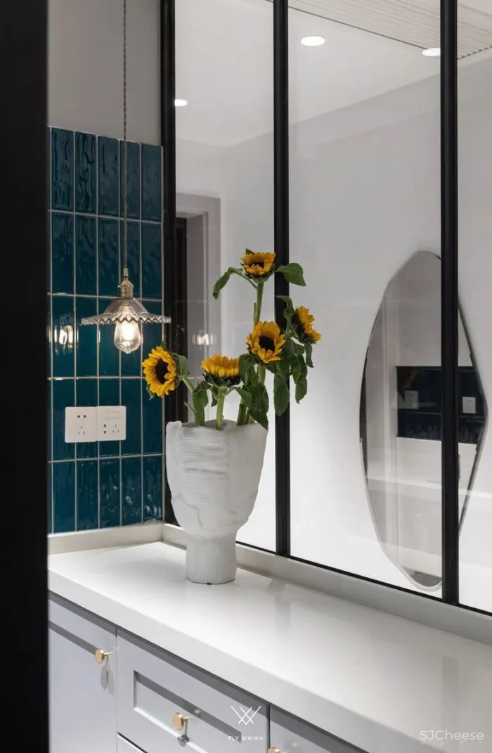 89㎡现代北欧,极简大方的设计,营造清新优雅的舒适