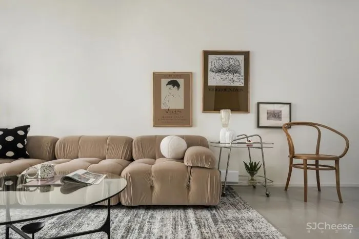 文艺的奶油色调,复古恬静的治愈力量 皋邸设计