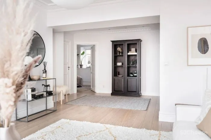 北欧混搭中国风,瑞典87㎡闺蜜同租公寓!