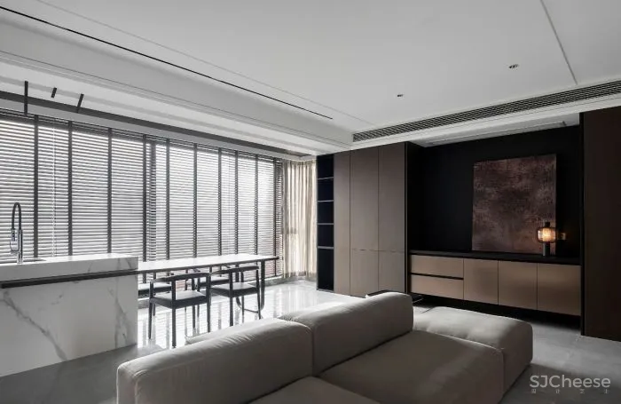 “零”隔断,用“回形动线”打造空间互动感 皋邸设计