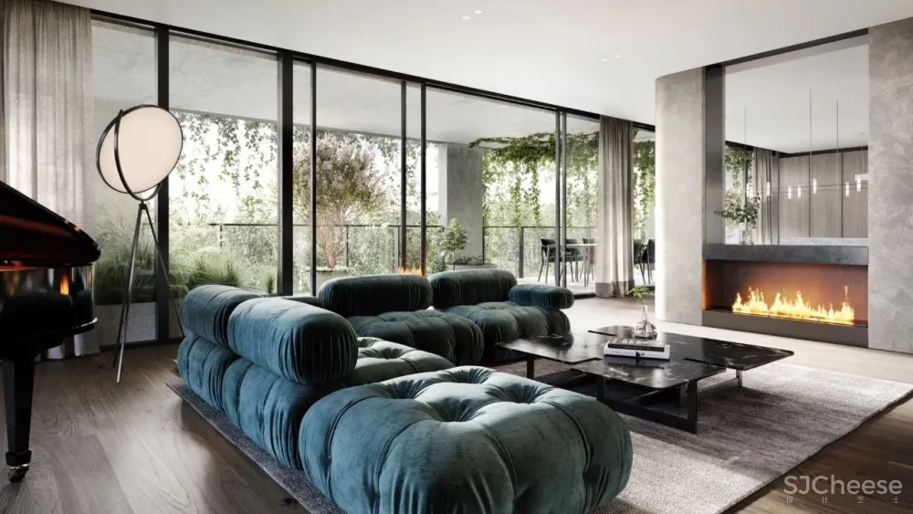 只有 10 户的公寓楼, 有质感的精装才有格调