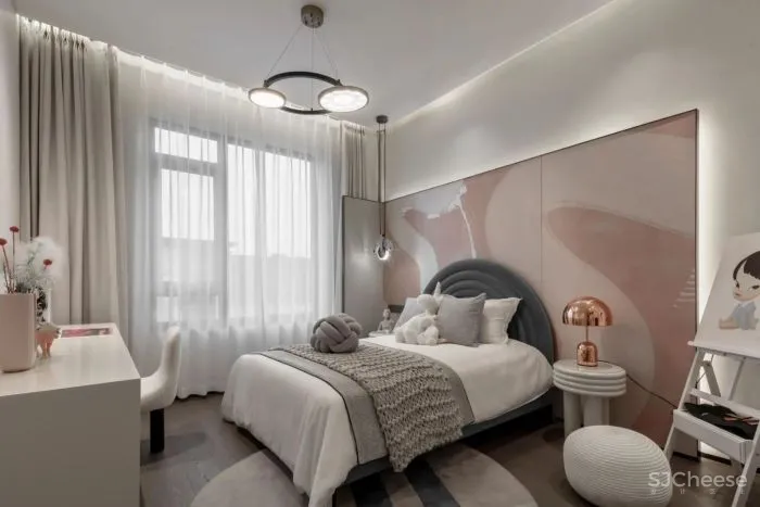 新作|艺烁国际:135㎡梦幻空间中的速度与激情