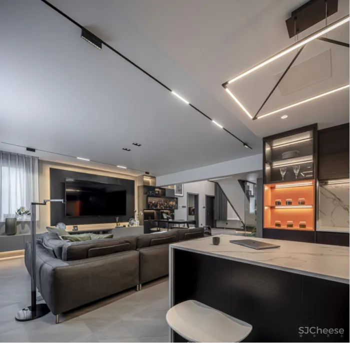 150㎡轻奢风,打造精致时尚的居所!