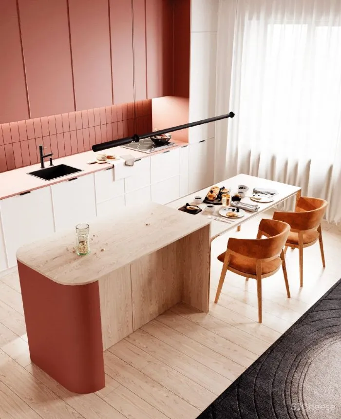 热烈红爱意满满的家