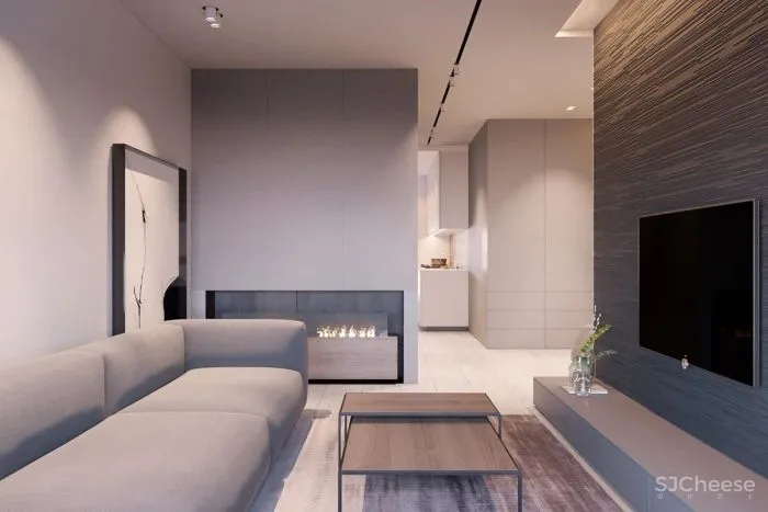 极简·中性色住宅