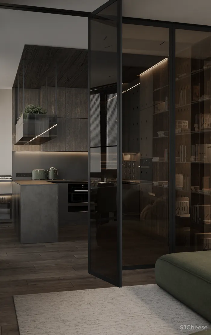 暗黑风·最in墨绿色设计