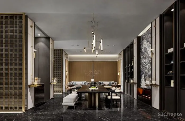 新作丨矩阵纵横:常州景瑞·宸运天赋售楼处 超前意识打破传统艺术